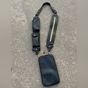 Bandolier Utility Crossbody with pouch